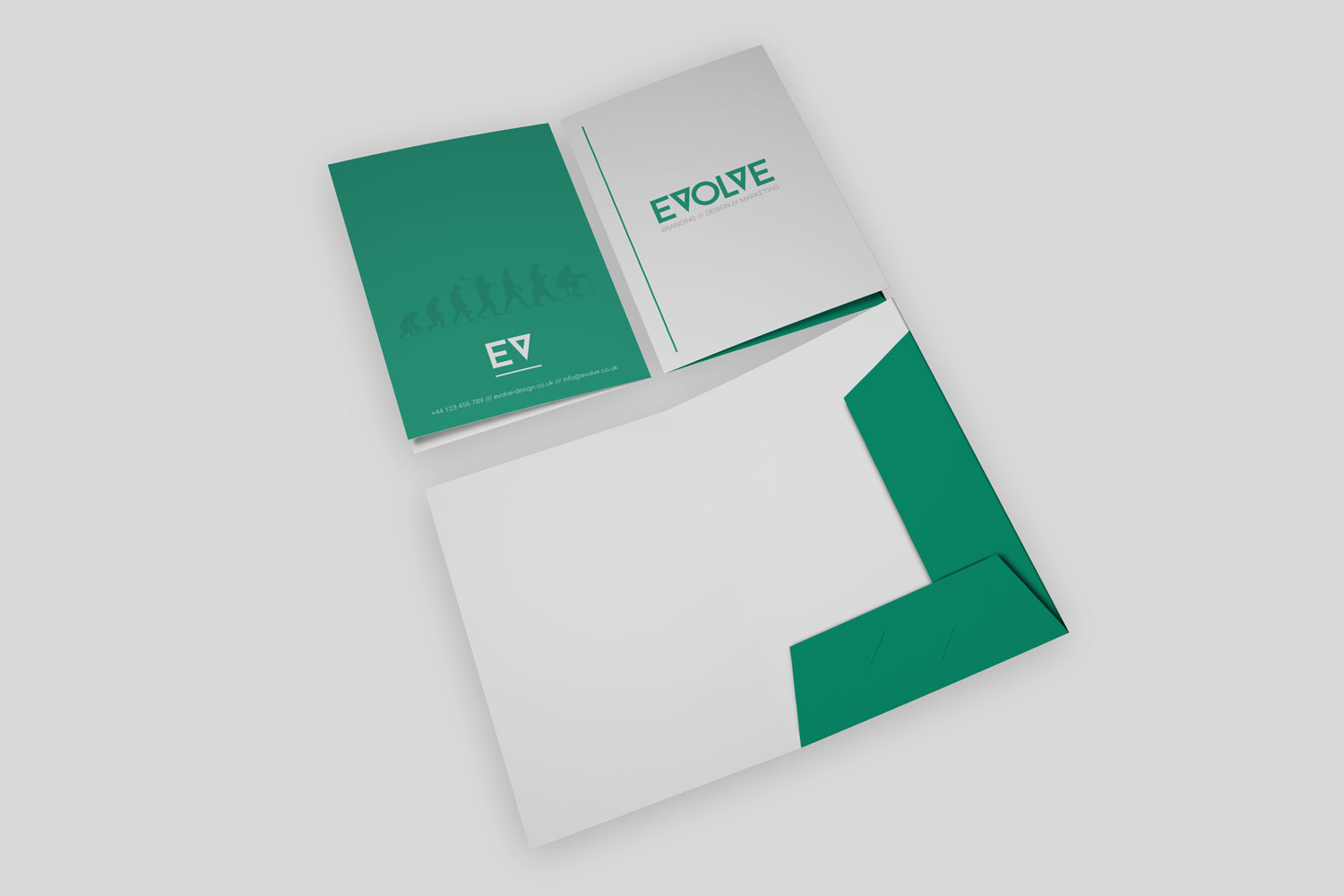Interlocking Presentation Folders